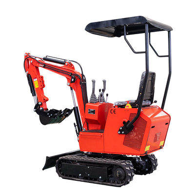1ton Mini Crawler Excavator 13.5hp EPA genehmigte mit Dieselmotor