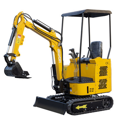 Voller hydraulischer Pilot Hightop Mini Excavator 1,5 Ton Mini Digger Double Cylinder