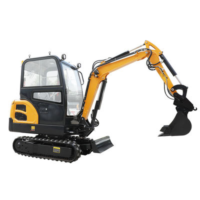 2T Schwanzlose Dreh-Mini Crawler Bagger mit Japan Motor Crawler Mini Hydraulik Bagger Boom SEngine einfach zu bedienen