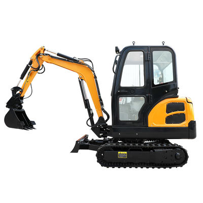 Hightop 2000kg Mini Hydraulic Excavator Small Digger mit Front Window Open Close