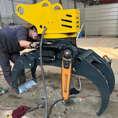 18 Baggerzubehör Sägeplatte Max. 490 mm Vordermesseröffnung Holzschneider