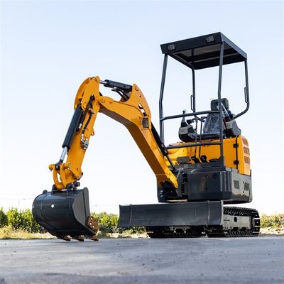 Ht22 2200kg Kompakter Hydraulischer Bagger Bagger Landschaftsgestaltung mit 1050 mm Oberbreite
