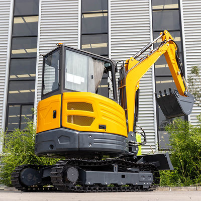 Lastempfindliches System Kompaktes Crawler-Exkavator mit hydraulischer Fußsteuerung