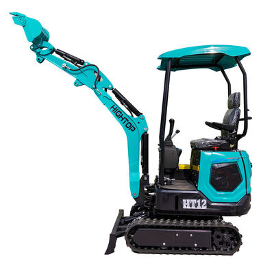 HT12 Minibagger mit 7 kW Motor und 1200 kg Betriebsgewicht